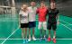 (Miniature) Quatre tricolores au Centre d'Excellence de Badminton Europe