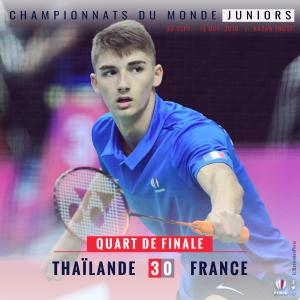 (Miniature) Mondiaux Juniors : la Thaïlande trop forte