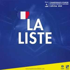 (Miniature) Liévin 2020 : la sélection française officielle