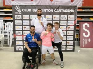 (Miniature) Open d'Espagne Para-badminton : 4 médailles dont 1 titre