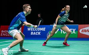 (Miniature) All England 2022 : Thom GICQUEL et Delphine DELRUE en quarts de finale