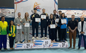 (Miniature) La première médaille mondiale pour le collectif France des sourds et des malentendants