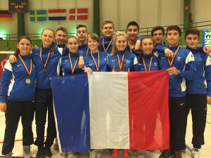 (Miniature) 6 Nations Cadets – Les Bleuets en argent par équipe !