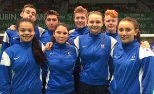 (Miniature) Championnat d’Europe Cadets – Les bleuets terminent en bronze