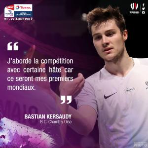 (Miniature) Glasgow 2017 : Interview de Bastian Kersaudy