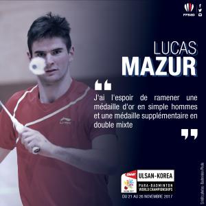 (Miniature) Mondiaux Parabad : Interview de Lucas Mazur