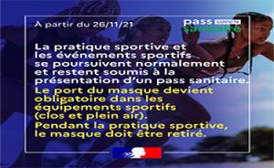 (Miniature) Le pass sanitaire et le pass vaccinal pour le sport