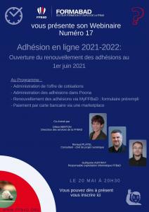 (Miniature) Webinaire : adhésion en ligne 2021-2022