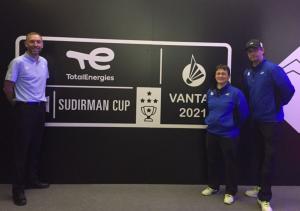 (Miniature) Trois officiels techniques français à la Sudirman Cup