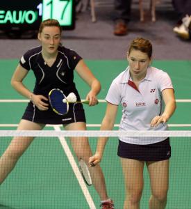 (Miniature) Championnats de France Jeunes : L'entrée des doubles